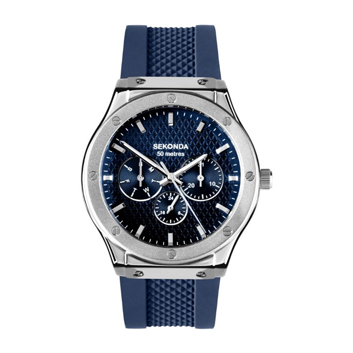 30358 Sekonda Titan Blue Multi Dial Blue Strap - W31485