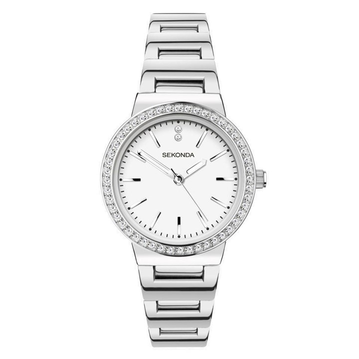 Sekonda 40077 Stone Set Bracelet Watch - W32343