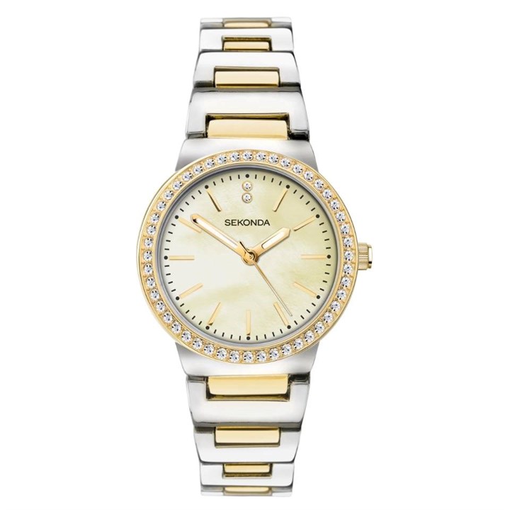 Sekonda 40490 Amelia Two Tone Bracelet Watch - W32372