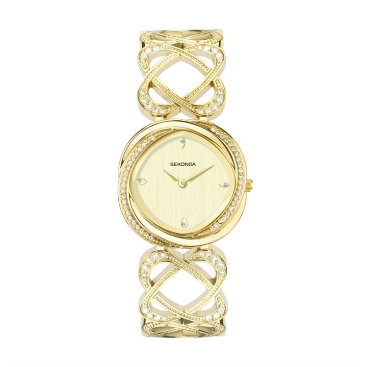 Sekonda 40601 Hidden Hearts Bracelet Watch - W32406