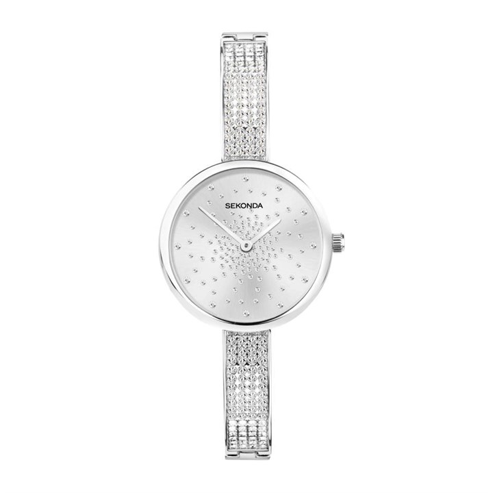 Sekonda 40594 Stone Set Bangle/Bracelet Watch - W32408