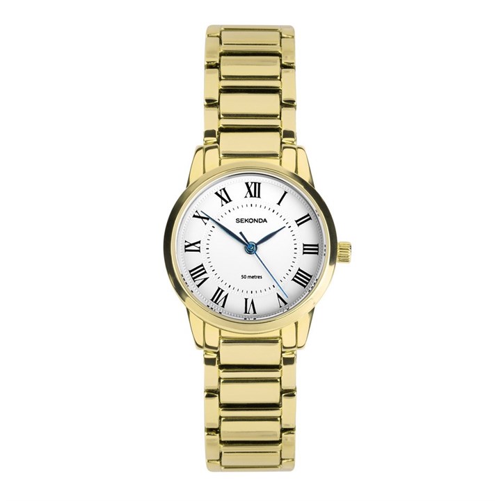 Sekonda 40681 Gold Tone Bracelet Watch - W32415