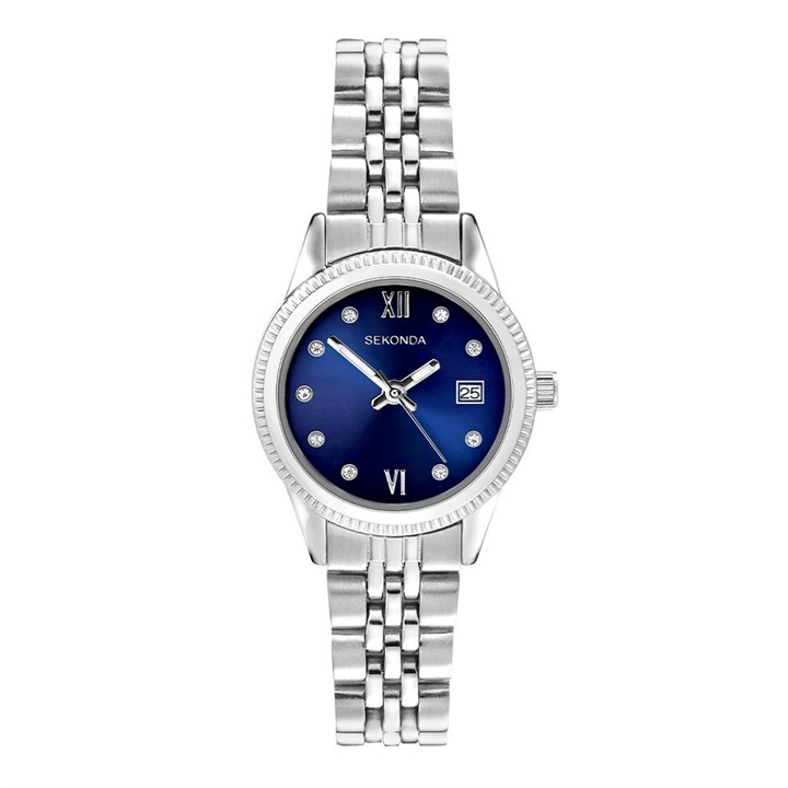 Sekonda 40669 Blue Dial Bracelet Watch - W32425