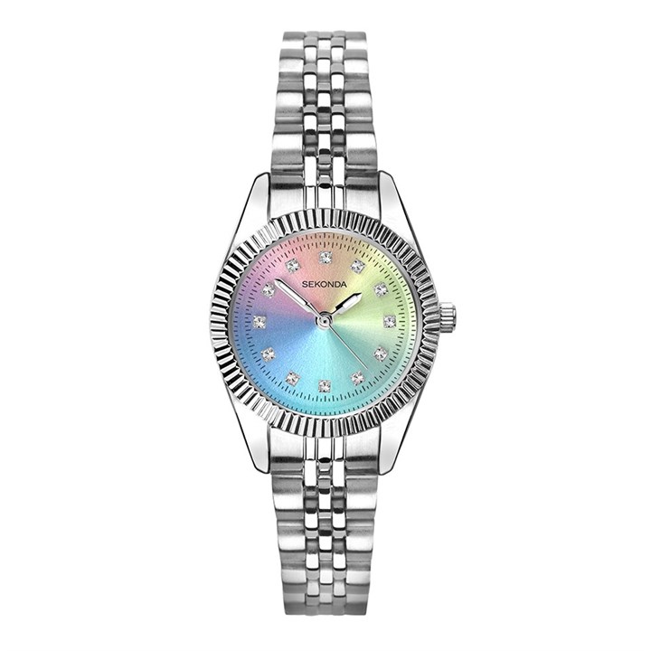 Sekonda 40717 Rainbow Stone Set Bracelet Watch - W32427