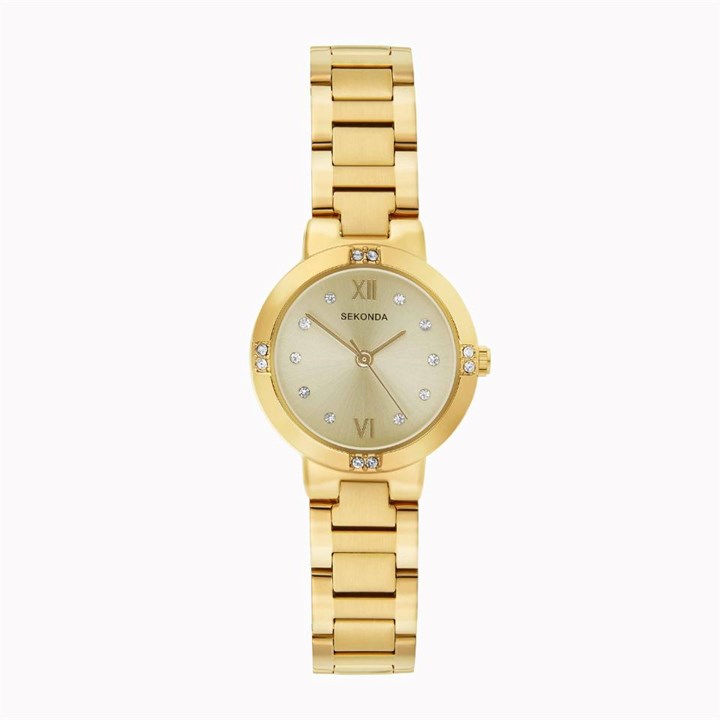 Sekonda 40755 Gold Tone Bracelet Watch - W32477