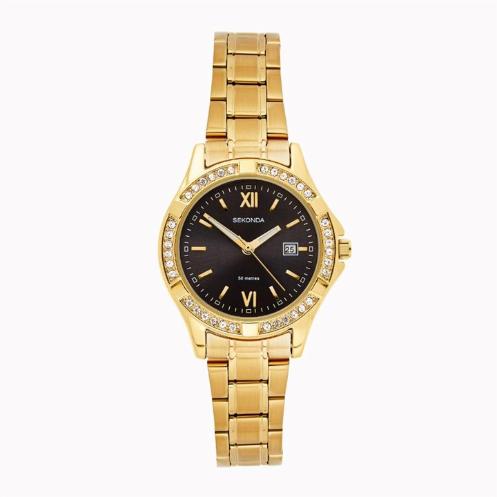 Sekonda 40782 Gold Tone Bracelet Watch - W32485