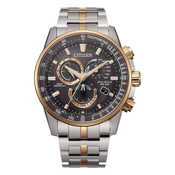 Citizen CB5886-58H Perpetual Chrono A-T Eco-Drive Bracelet Watch - W38370
