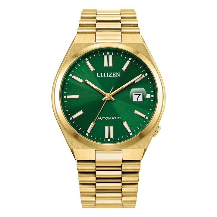 Citizen Tsuyosa NJ0152-51X Gold Tone Automatic Bracelet Watch - W38372