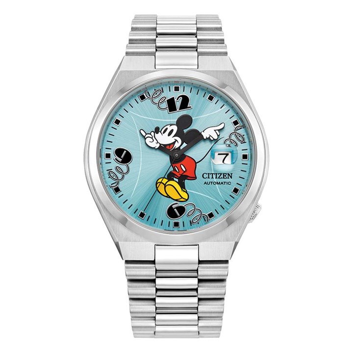 NJ0156-50L Citizen Automatic Tsuyosa Mickey Bracelet Watch - W38531