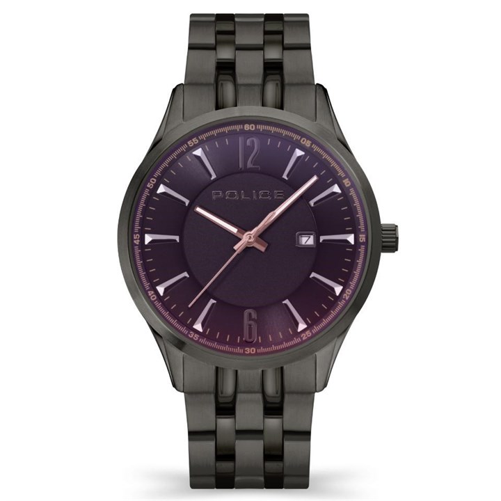 Police Laser Grey IP Bracelet Watch - W44103