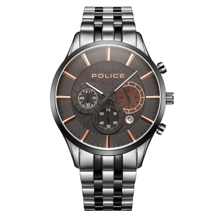 Police Cage Chronograph Bracelet Watch - W44116