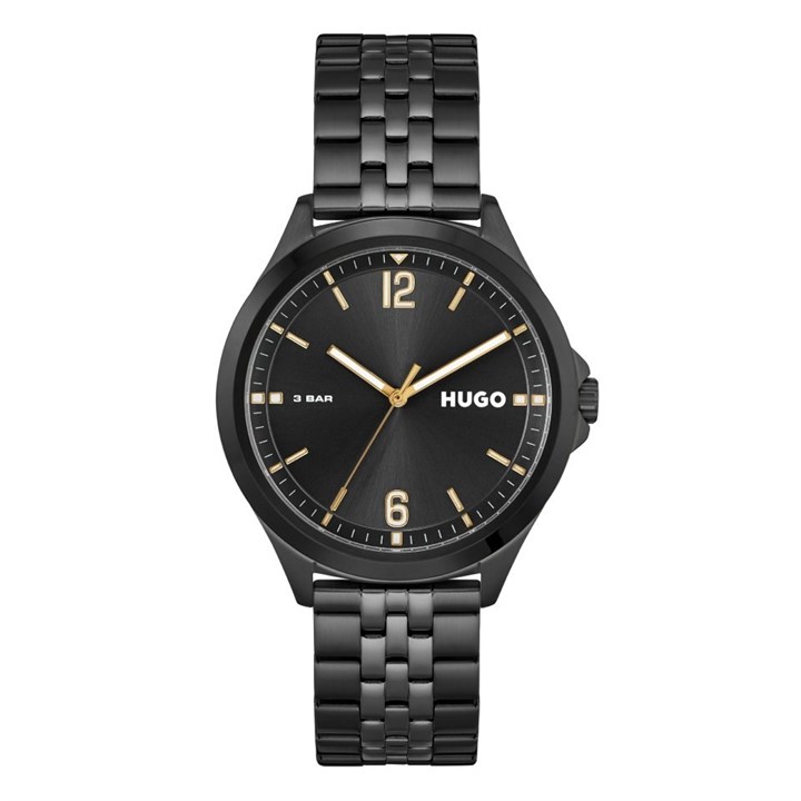 HUGO 1530218 Suit Black IP Bracelet Watch - W45313