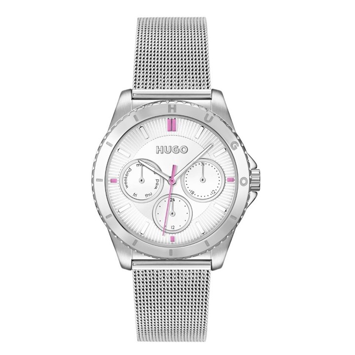 HUGO 1540162 Dance Stainless Steel Mesh Bracelet Watch - W45392