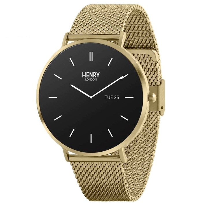 Henry London HLS65-0006 AMOLED Mesh Bracelet Smartwatch - W47284