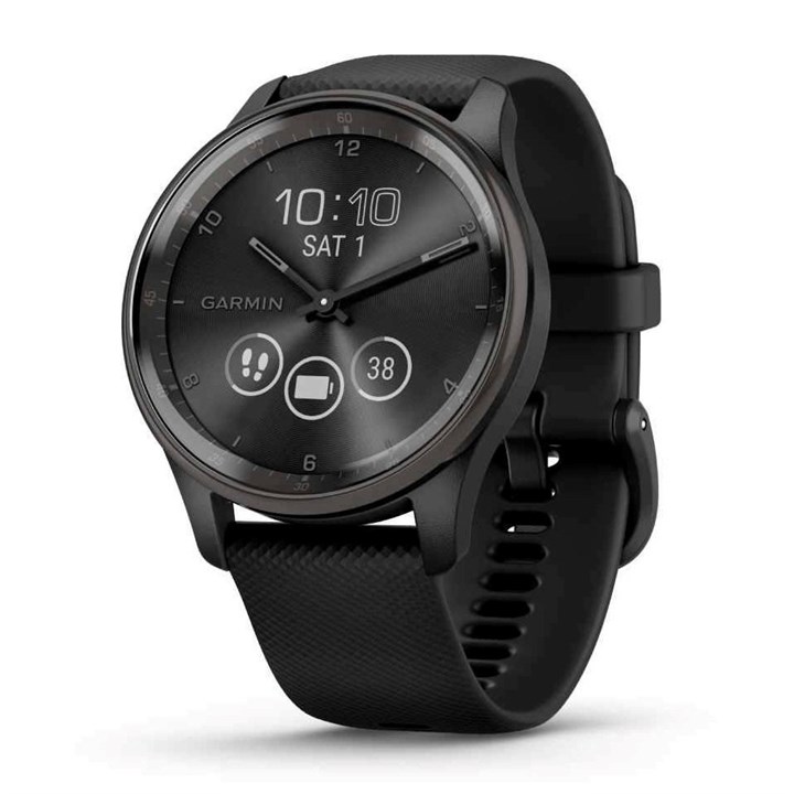 Garmin vívomove Trend 010-02665-00 Black Hybrid Smartwatch - W47289