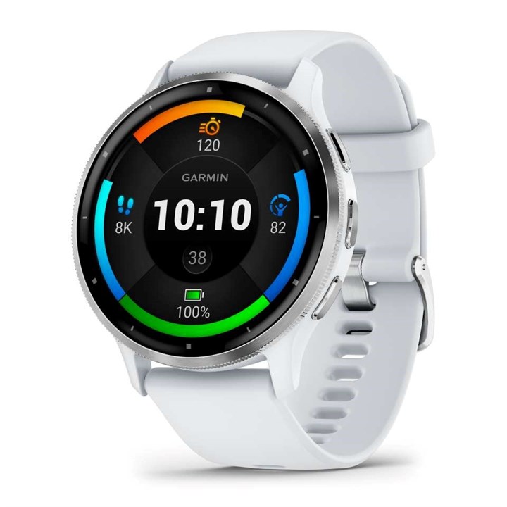 Garmin Venu 3 010-02784-00 White Silicone Strap Smartwatch - W47297
