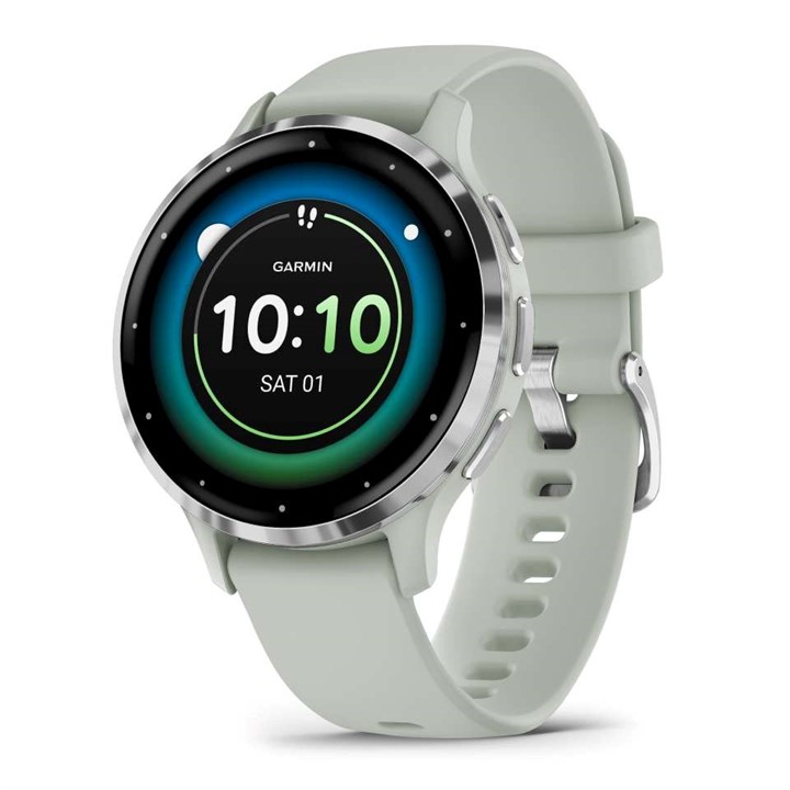 Garmin Venu 3S 010-02785-01 Sage Grey Silicone Strap Smartwatch - W47300