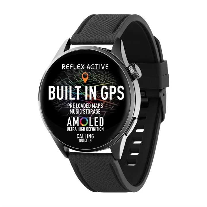 Reflex Active RA45-2218 Series 45 AMOLED GPS Sports Smartwatch - W47341