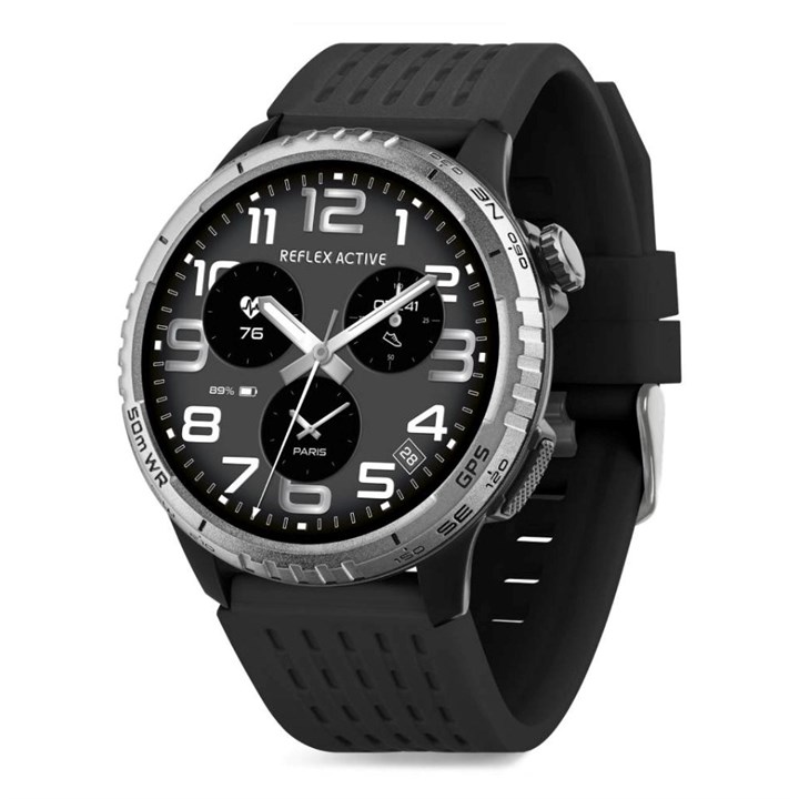 Reflex Active RA-VE-400R-5ATM-02 Sea Venture AMOLED GPS Grey Smartwatch - W47360