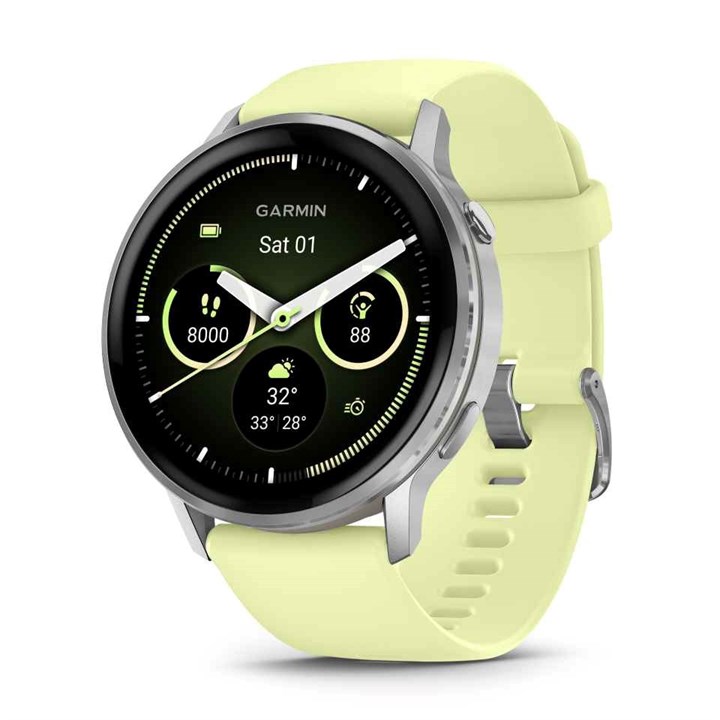 Garmin Venu 4 010-03014-02 45mm Silver Citron GPS Smartwatch - W47377