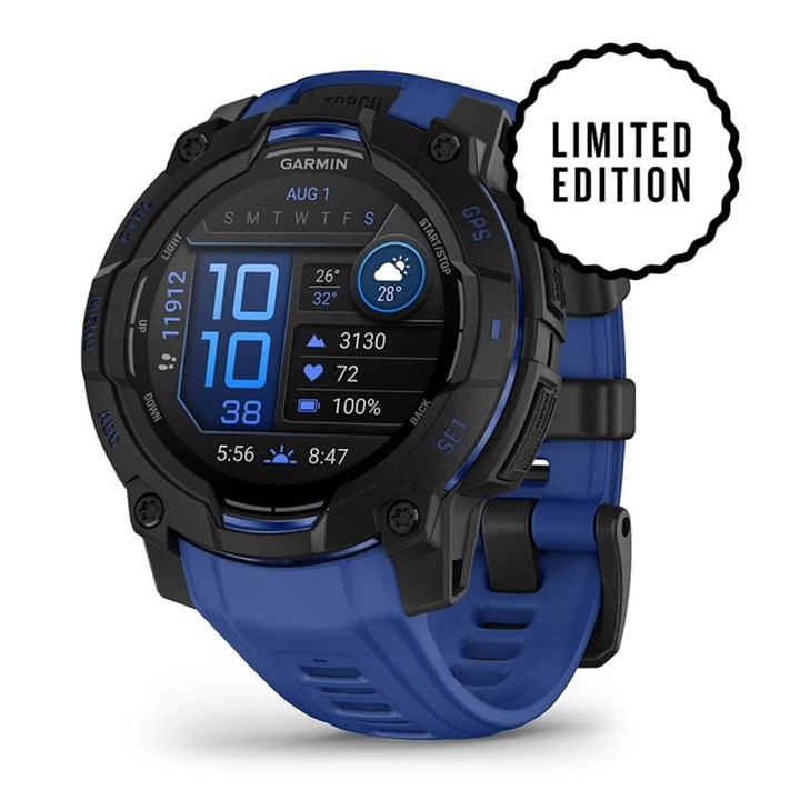 Garmin Instinct 3 010-02936-03 45mm AMOLED GPS Smartwatch - Limited Edition - W47379