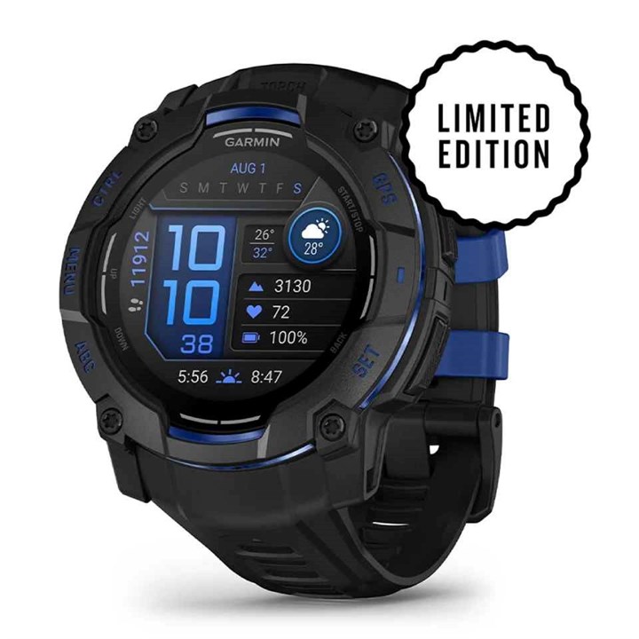 Garmin Instinct 3 010-03020-03 50mm AMOLED GPS Smartwatch - Limited Edition - W47380
