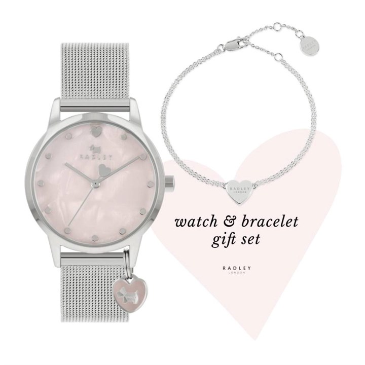 Radley RY4531A-SET Mesh Bracelet Watch And Bracelet Gift Set - W51416