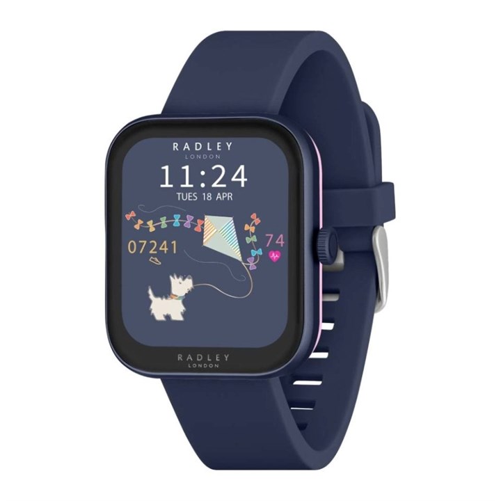 Radley RYS32-2162 Series 32 Navy Silicone Strap Smartwatch - W51452