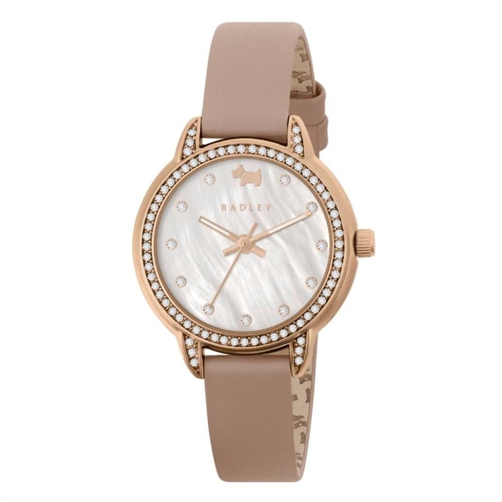 Radley RY21818 Pale Pink Leather Strap Watch - W51463