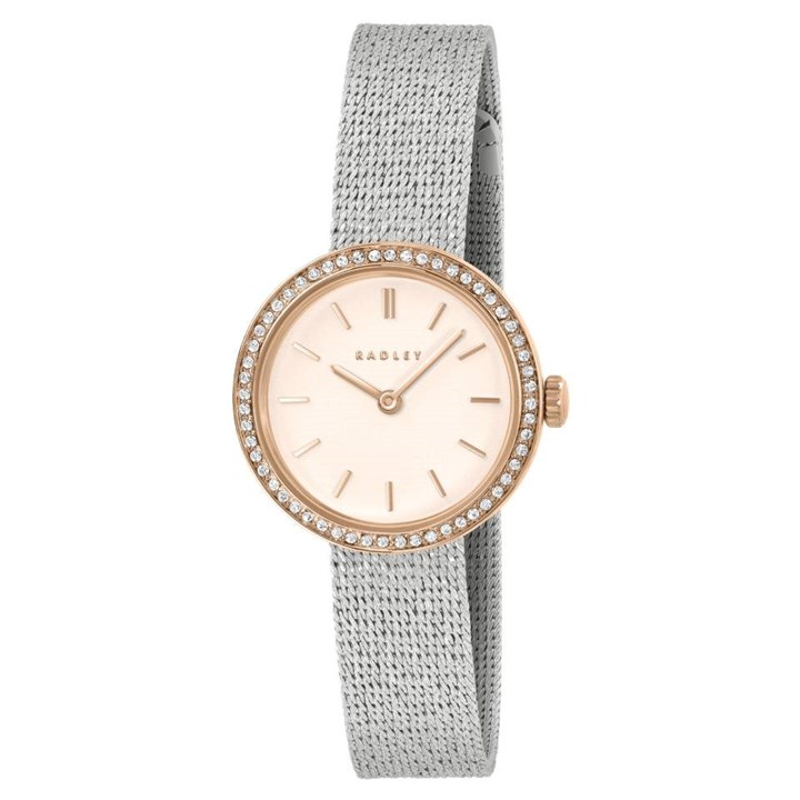 Radley RY4653 Stone Set   Mesh Bracelet Watch - W51505