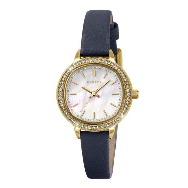 Radley RY21968 Blue Leather Strap Watch - W51563