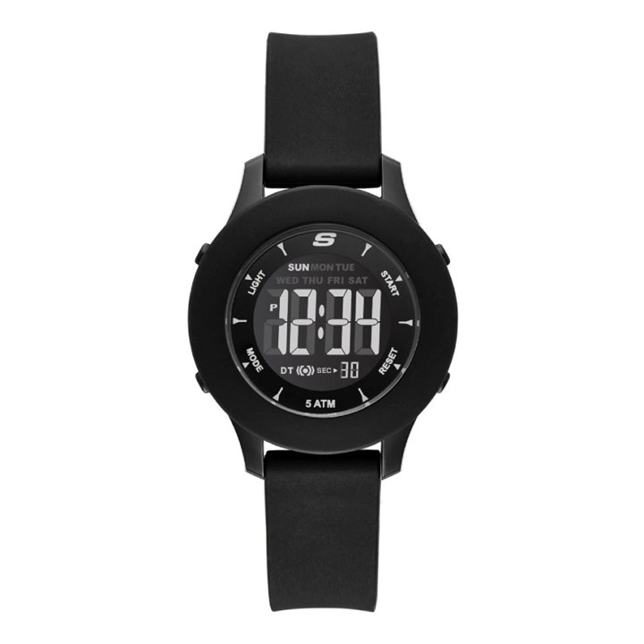 Skechers SR6141 Rosencrans Black Silicone Strap Watch - W5503