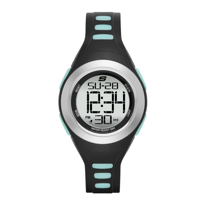 Skechers SR2020 Tennyson Black Plastic Strap Watch - W5510