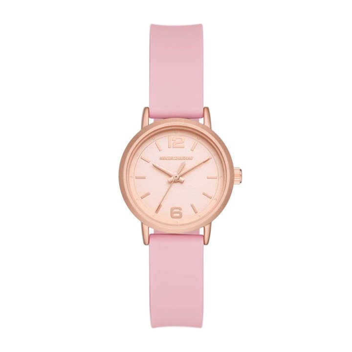 Skechers SR6297 Ardmore Pink Silicone Strap Watch - W5515