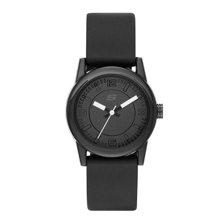 Skechers SR6028 Rosencrans Black Silicone Strap Watch - W5517