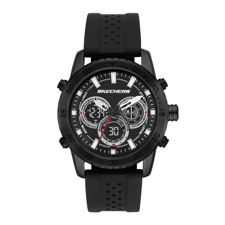 Skechers SR5156 Truxton Chronograph Black Strap Watch - W5542