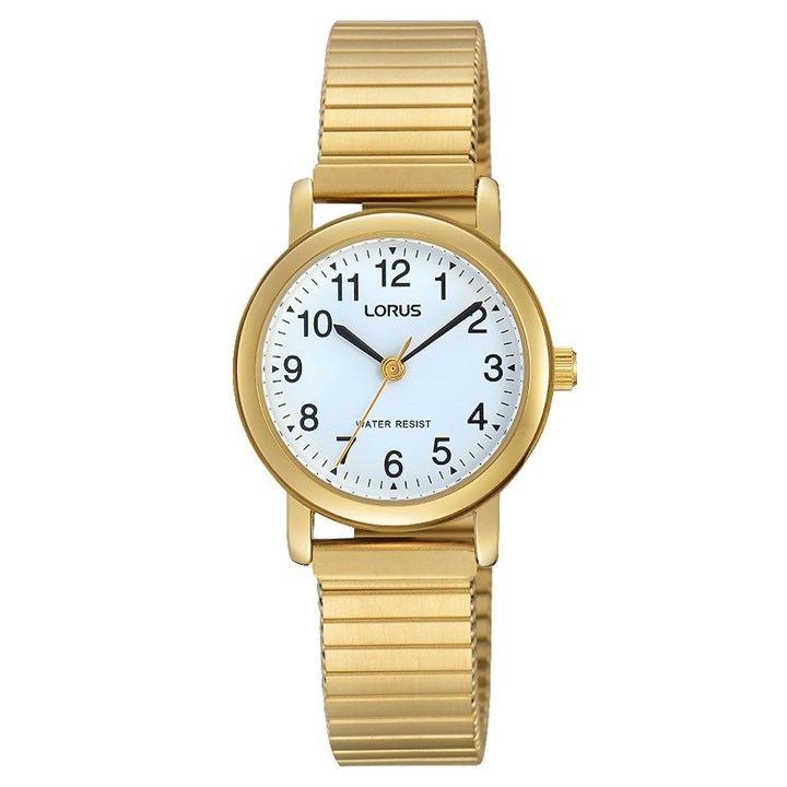 Lorus RRX04HX9 Gold Plated Expanding Watch - W58154