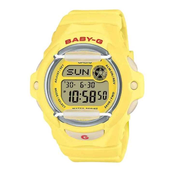 Casio Baby-G BG-169CH-9ER Yellow Strap Watch - W59181