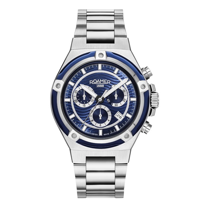 Roamer 221837 41 45 20 Tempomaster Chrono Bracelet Watch - W60212