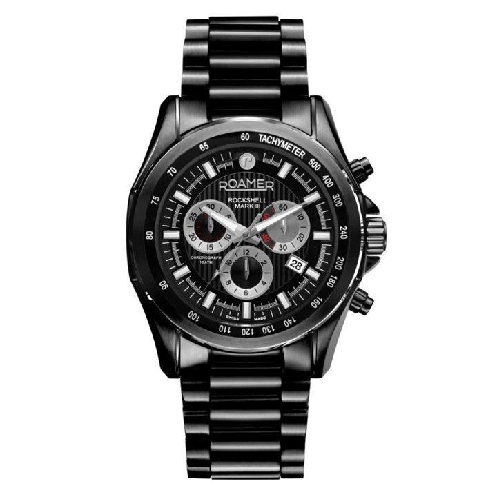 Roamer 220837 42 55 20 Rockshell Mark III Chronograph Bracelet Watch - W60238