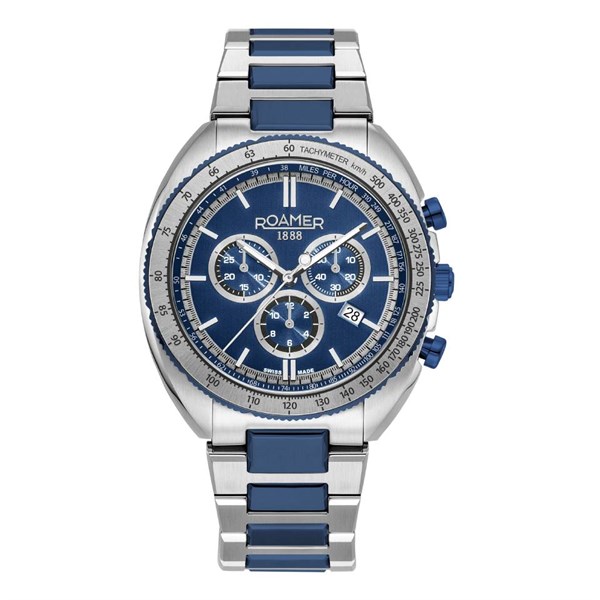 Roamer 868837 42 45 70 Power Chronograph Bracelet Watch