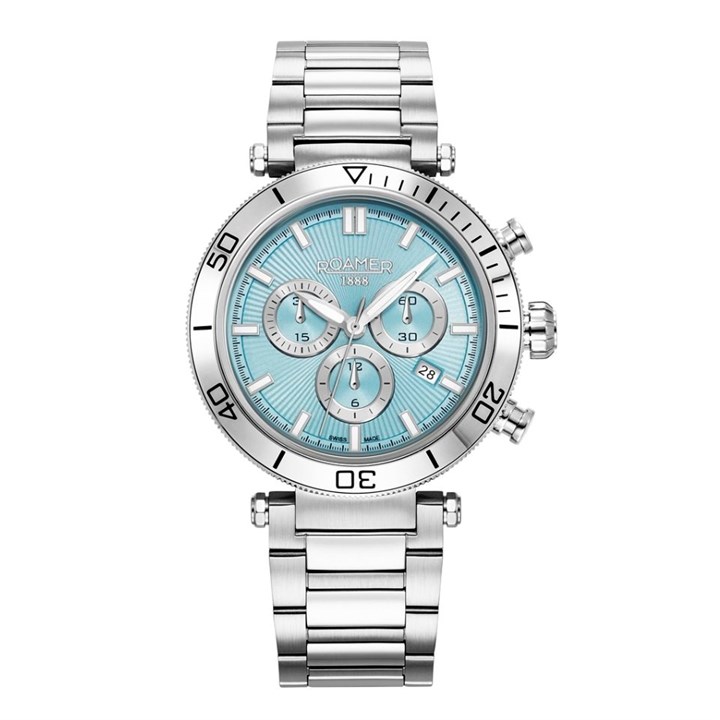 Roamer 994837 41 05 20 Toscana Blue Dial Bracelet Watch - W60298