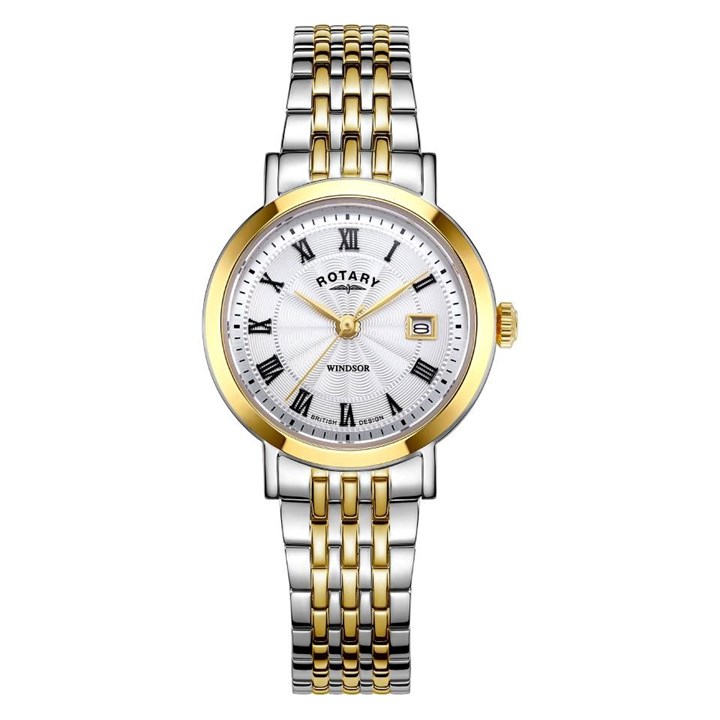 Rotary LB05421/01 Windsor Two Tone Bracelet Watch - W64126