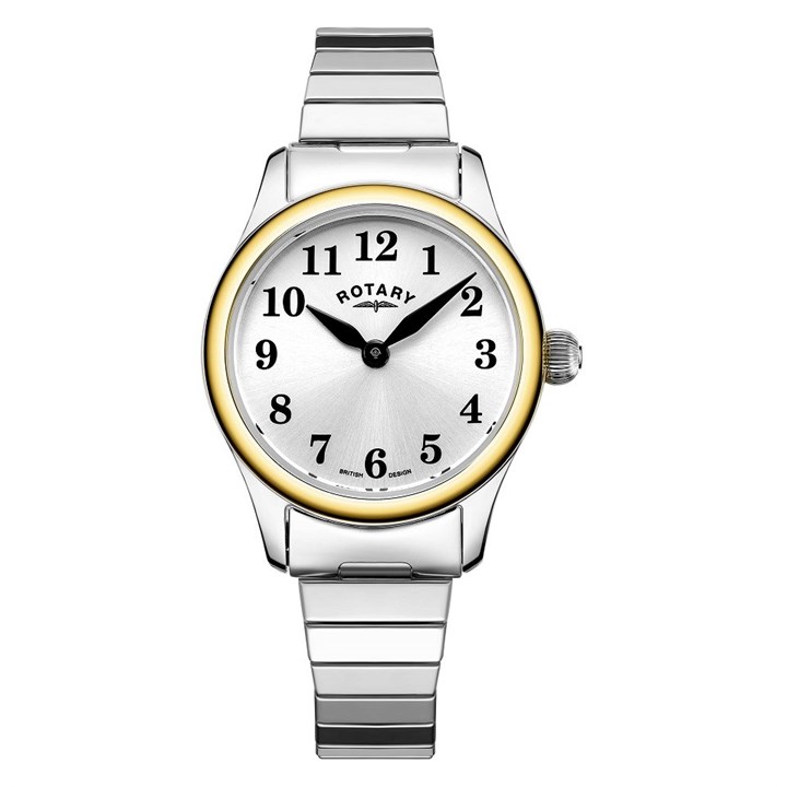 Rotary LB05761/22 Two Tone Expanding Bracelet Watch - W64149