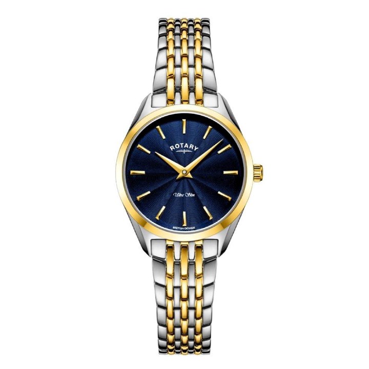 Rotary LB08011/05 Ultra Slim Two Tone Bracelet Watch - W64166