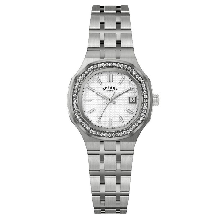 Rotary RLB10013/01 Brilliance Stone Set Bracelet Watch - W64203