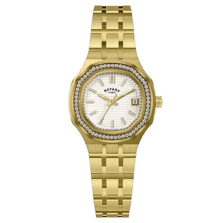 Rotary RLB10014/01 Brilliance Stone Set Bracelet Watch - W64204