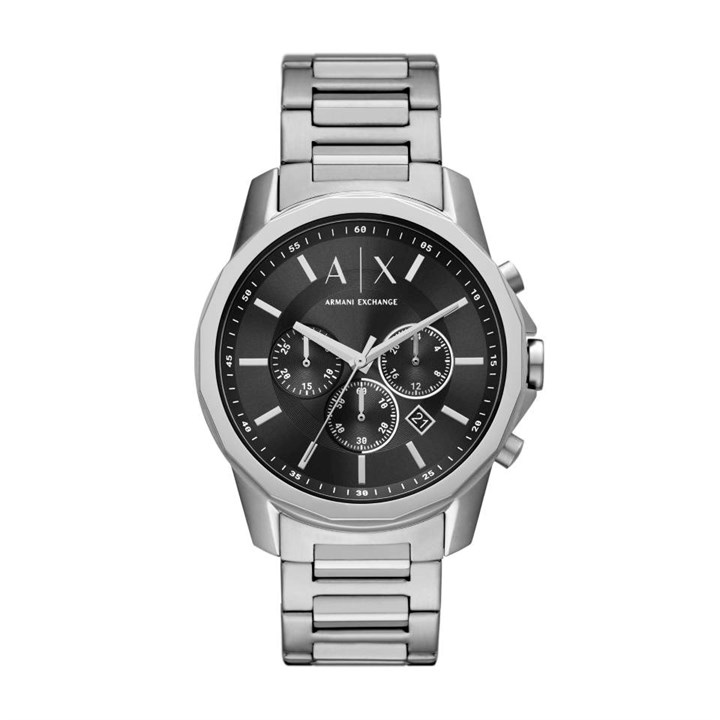 Armani Exchange AX1720 Black Chronograph Bracelet Watch - W65252