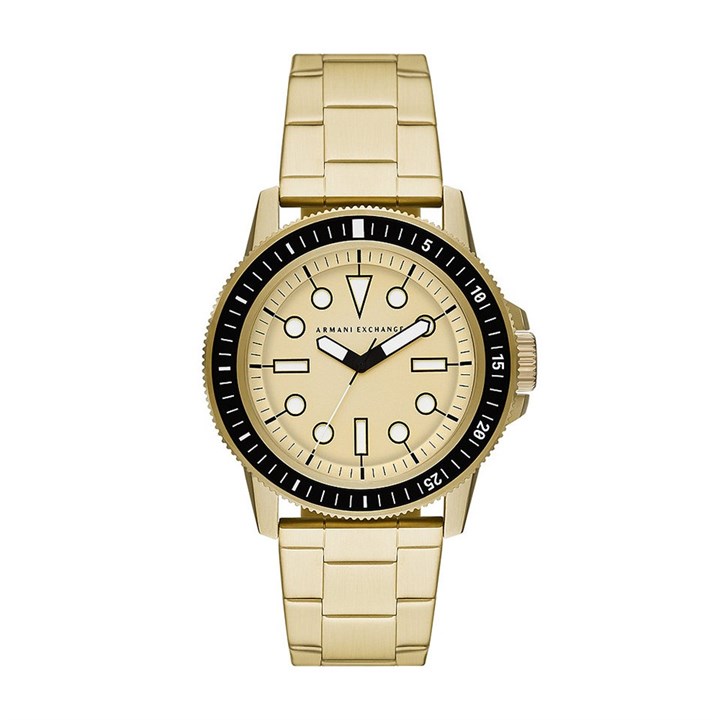 Armani Exchange AX1854 Gold Plated Bracelet Watch - W65347