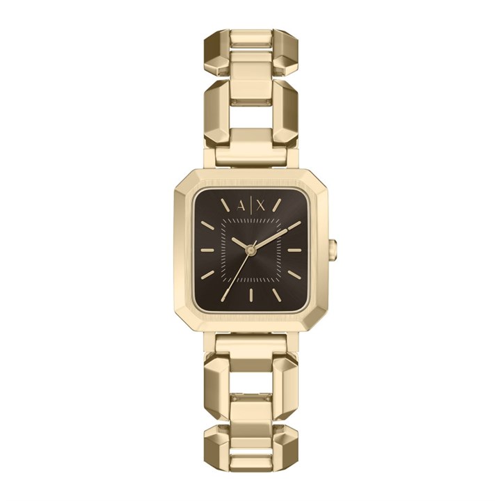 Armani Exchange AX5738 Leila Gold Tone Bracelet Watch - W65546